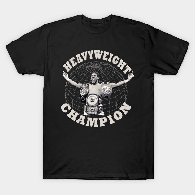 Heavyweight Champion Anthony Joshua T-Shirt by FightIsRight